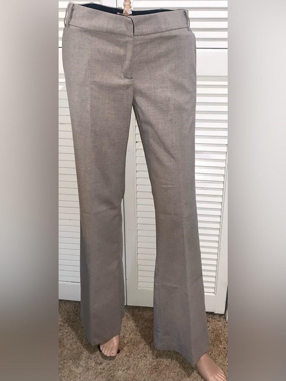 Lux Y2k tan slimming bootcut trousers women’s size 5